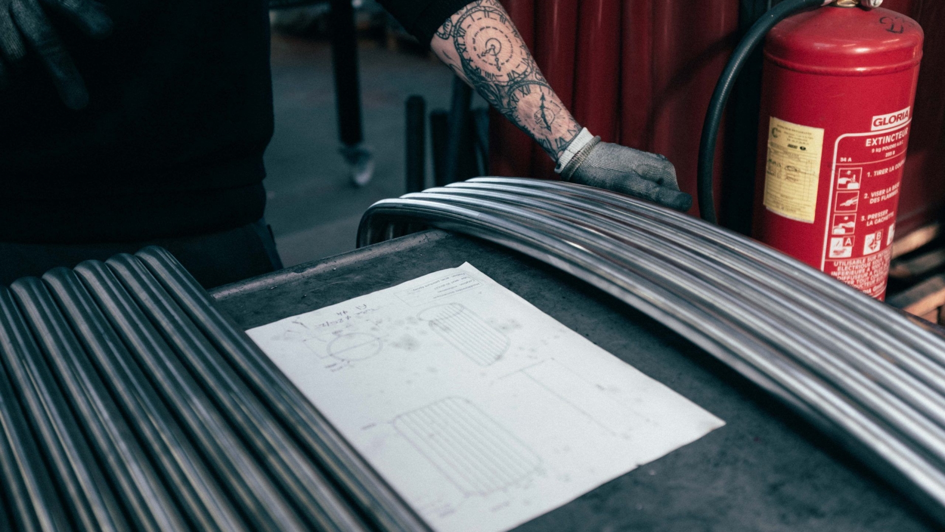 Plan de fabrication 3D pour développer un prototype d’objet design chez CFT industrie.