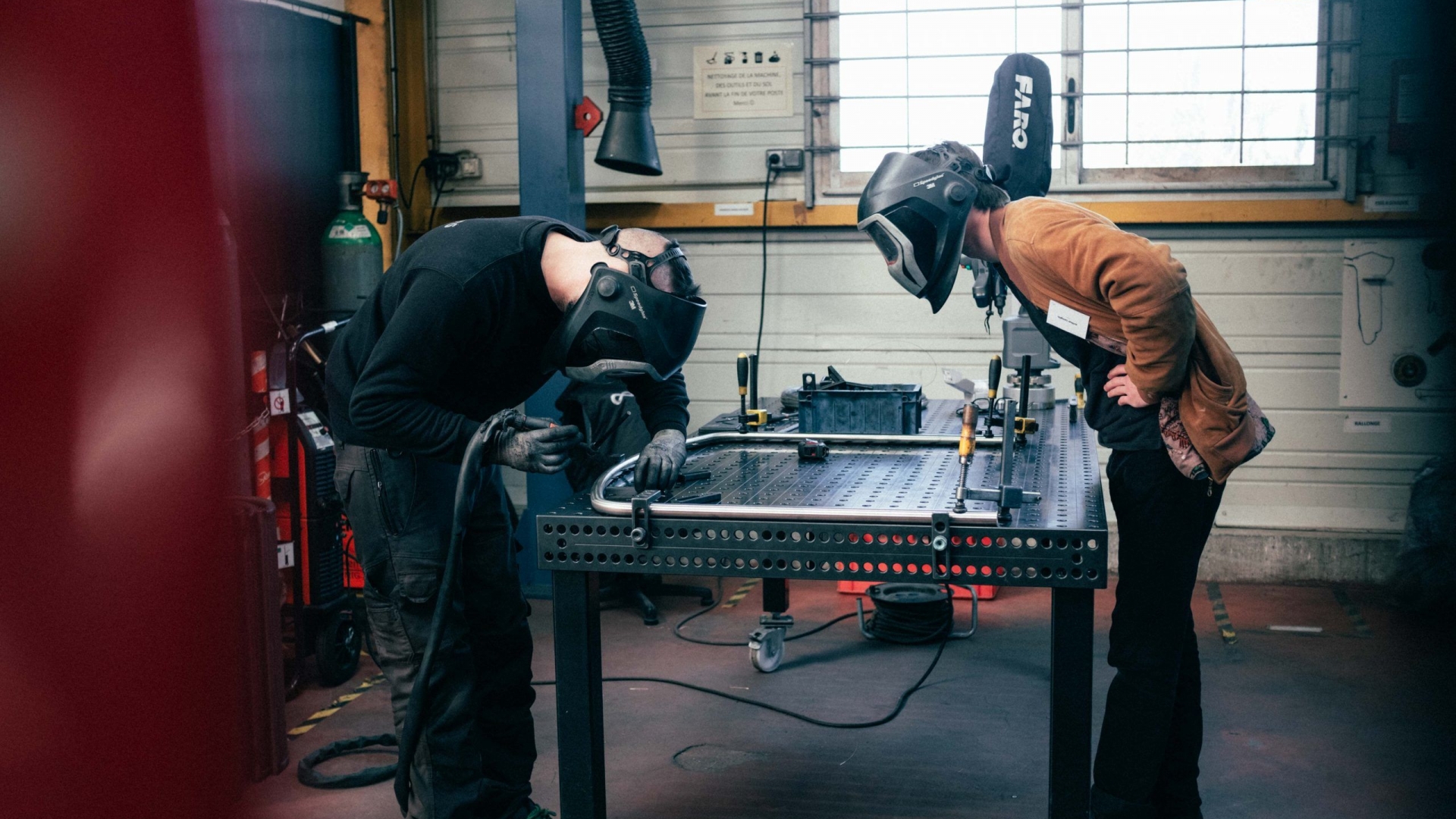 Réalisation d’un prototype à partir de tube métallique cintré et soudé