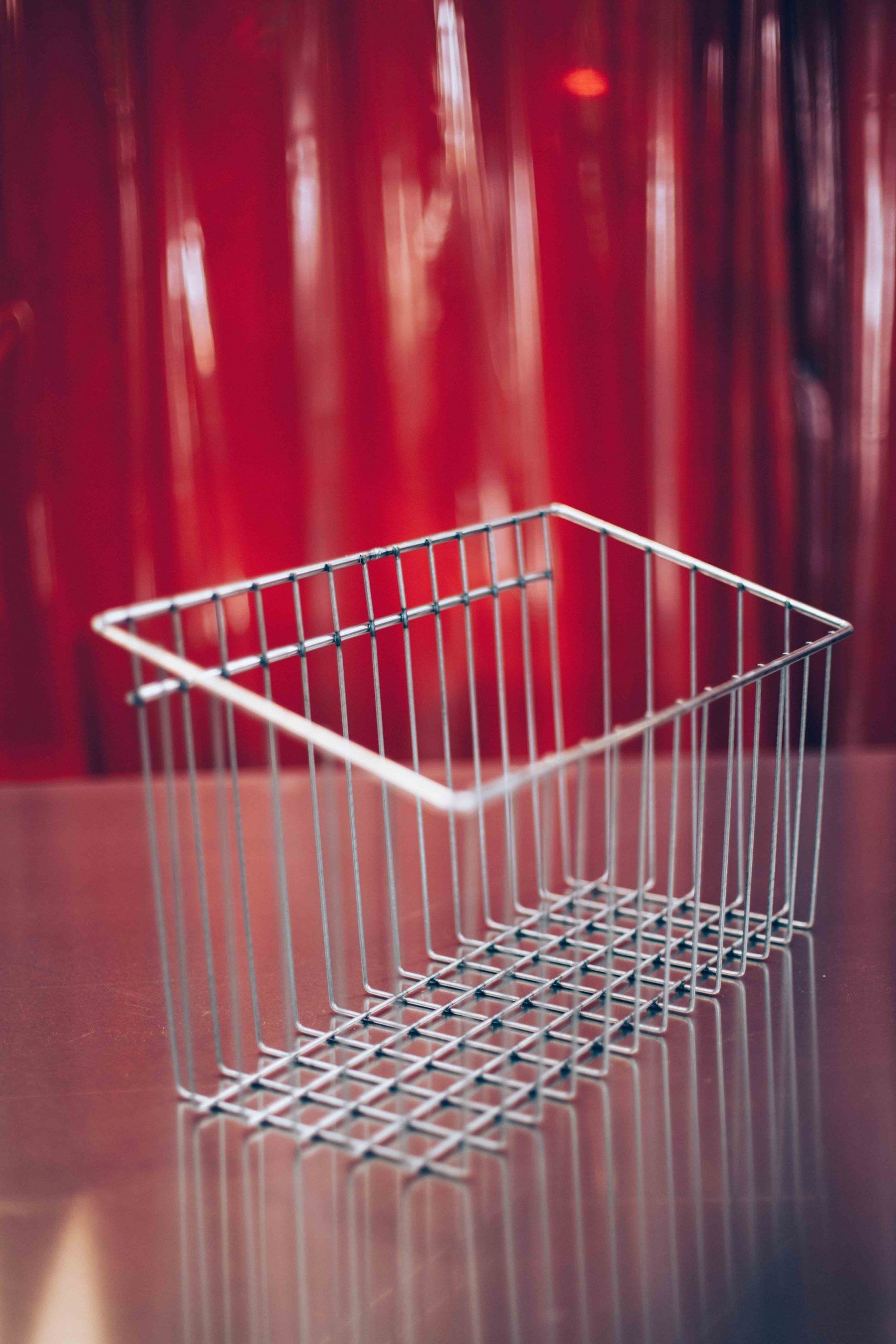 Exemple de panier conçu chez un fabricant expert en métal soudé Panier métallique soudé